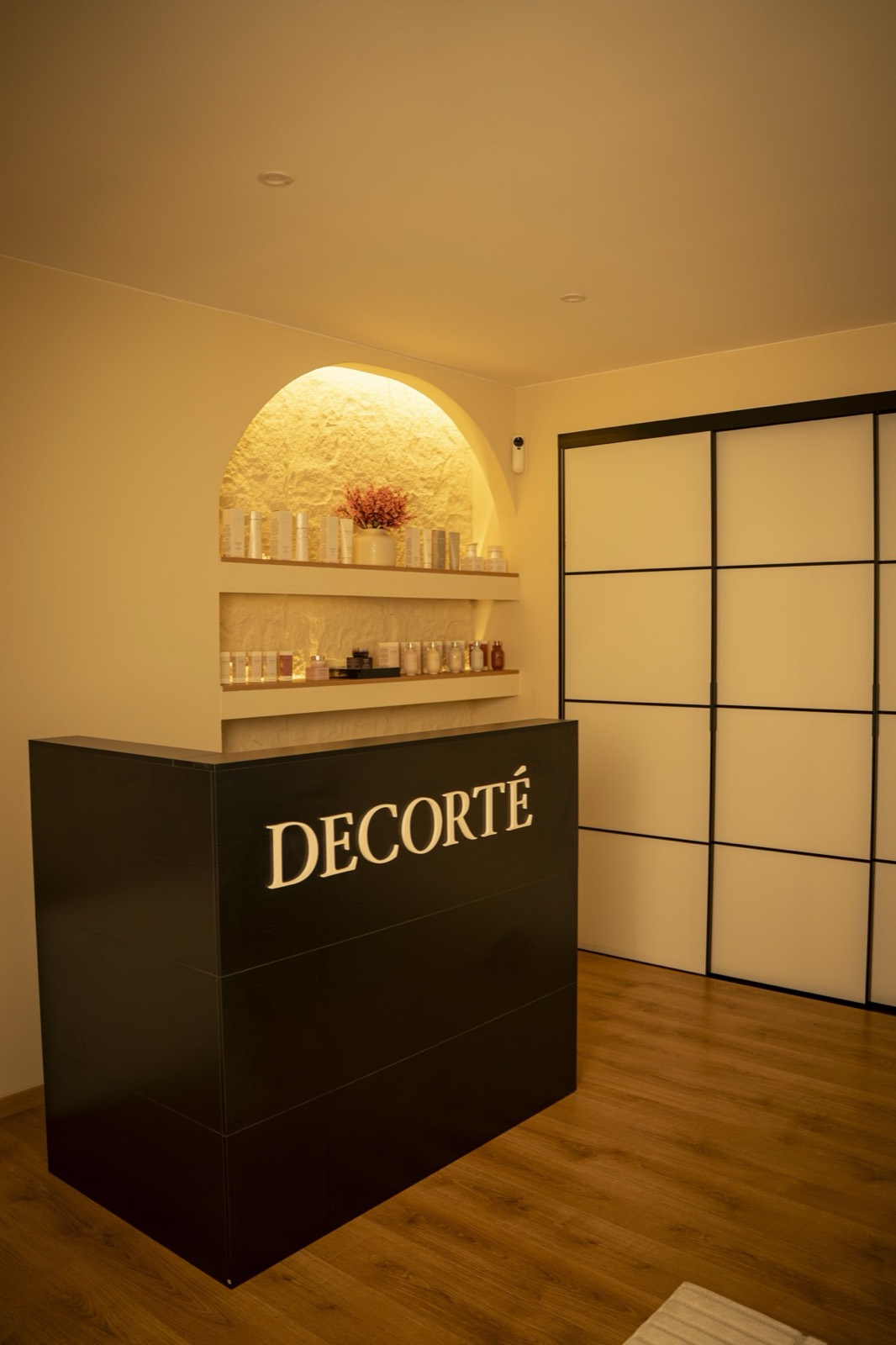 L’accueil DECORTÉ de l’institut Sakura Care, rue des Tongres 53