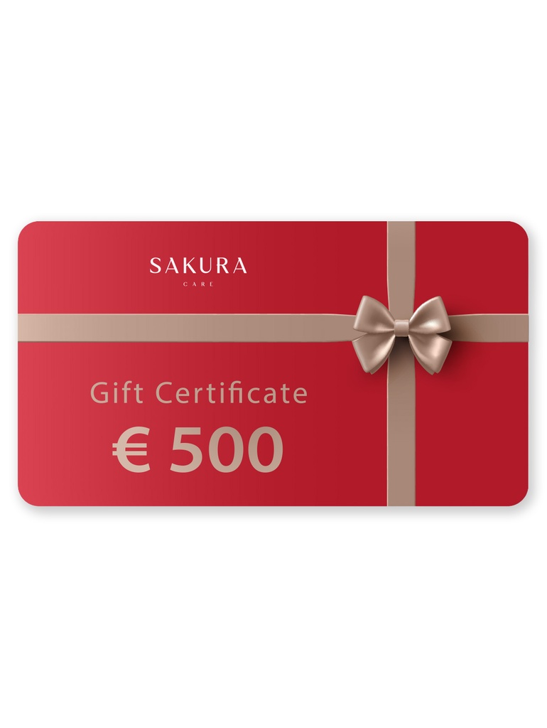Carte cadeau 500 €